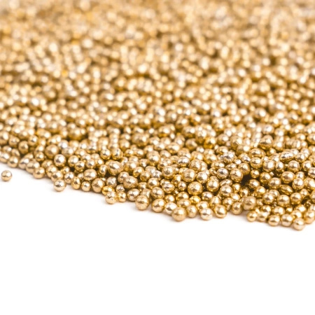 Posypka złote perełki OLD GOLD NONPAREILS 90g Słodki Bufet