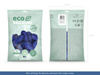 Balony Eco 30cm metalizowane, brzoskwinia (1 op. / 100 szt.)