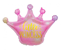 #BFK Balon foliowy Korona Little Princess, 63x50 cm KK