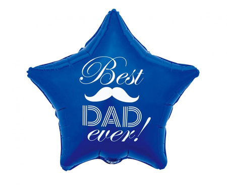 #BFK Balon foliowy Best Dad Ever, 19" KK