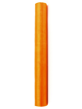 Organza Gładka, czerwony, 0,36 x 9m (1 szt. / 9 mb.)