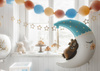 Balony Strong 23 cm, Pastel Prune (1 op. / 100 szt.)