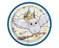 #ZTA Talerzyki papierowe HARRY POTTER 7" , 8 szt.