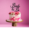 Topper na tort wieczór panieński BRIDE TO BE wz.IV