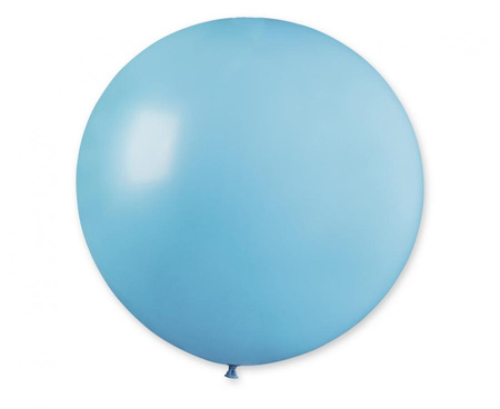 #BL Balon G30 pastel kula 0.80m - niebieska delikatna 72 (macaron)