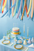 Balony Rainbow 23cm metalizowane, różowe złoto (1 op. / 100 szt.)