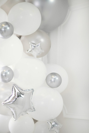 Balony Glossy 12 cm, złoty (1 op. / 50 szt.)
