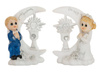 Figurka Dziewczynka w chuście, różowy, 11cm
