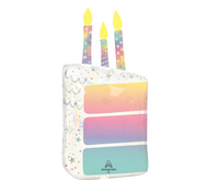 #BFK Balon foliowy SHP Pearlized Birthday