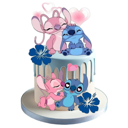 Opłatek na tort LILO & STICH WZ. I