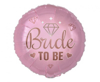#BFK Balon foliowy Bride To Be (różowy), 18 cali KK