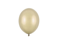 Balony Strong 12 cm, Metallic Cold Gold (1 op. / 100 szt.)