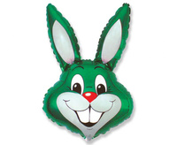 #BFK Balon foliowy 24" FX - Rabbit (zielony), niepakowany