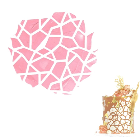 Szablon dekoracyjny MOZAIC 197x296 mm Słodki Bufet