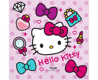 #ZSE Serwetki papierowe  Hello Kitty Fashion Stylish, 33x33 cm