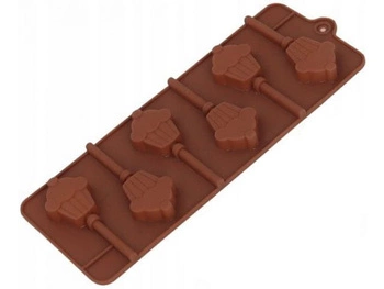 Forma silikonowa do lizaków MUFFINKI 24x9,5 cm