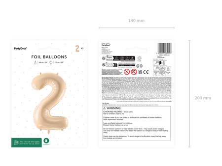 Balon foliowy Koń, 45 cm, mix