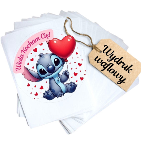 Opłatek na tort LILO I STICH WZ. VII