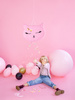 Balon foliowy Love, 140x35cm, różowe złoto