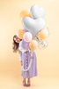 Toppery na tort Kwiaty, mix, 13-14.5 cm (1 op. / 8 szt.)