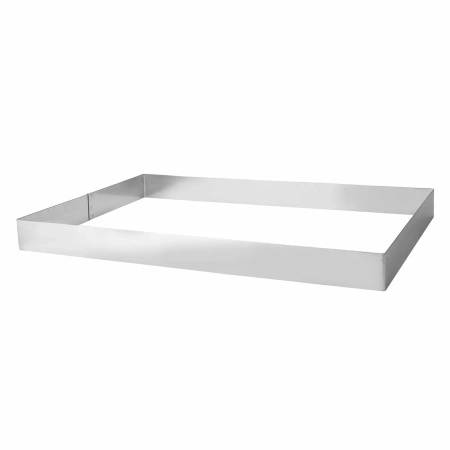 Rant cukierniczy prostokątny 59 x 39 cm stal nierdzewna DE BUYER