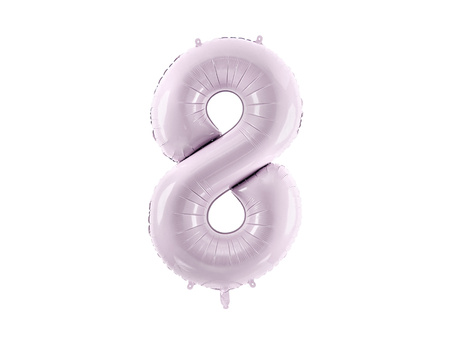 Świeczka urodzinowa Cyferka 8, zielony, 6 cm