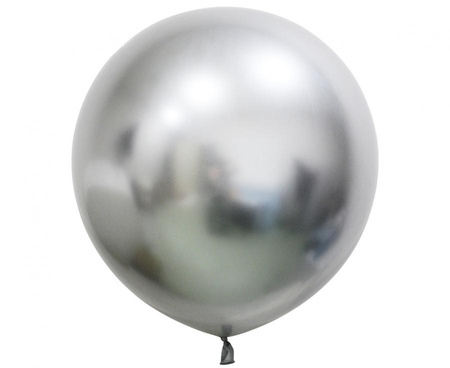 #BL Balony Beauty&Charm, platynowe srebrne 24"/ 2 szt.