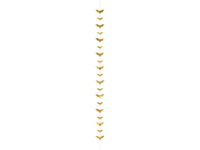 Girlanda Nietoperze, złoty, 1.5m