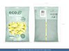 Balony Eco 30cm metalizowane, bordo (1 op. / 100 szt.)