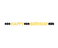 #DEBA Banner Batman papier 180 x 11 cm