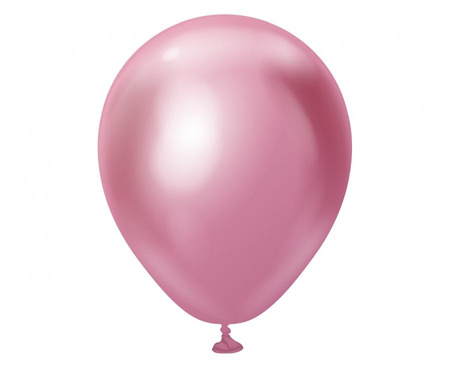 #BL Balony  5" Mirror Pink , 100 szt.