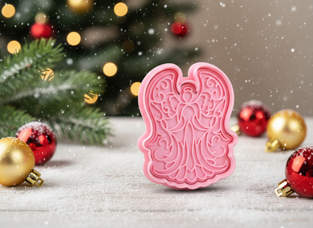 Zestaw 2 szt. foremek do tworzenia dekoracji ANIOŁ WZ. II KicCake