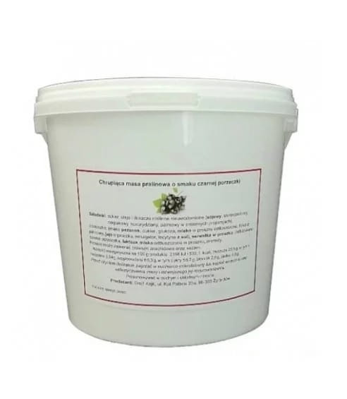 Pralina do tortu CZARNA PORZECZKA z herbatnikami croquant 0,5 kg Grejt Kejk