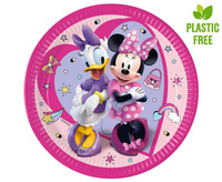 #ZTA Talerzyki papierowe Minnie Junior, next generation, 23cm, 8 szt. (plastic-free)