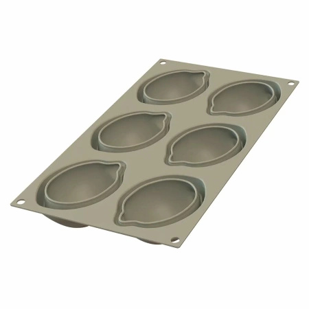 Forma silikonowa cytryny DELIZIA AL LIMONE 85x59 mm 6 gniazd Silikomart