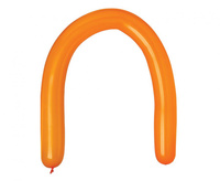 #BL Balony D6 - Rurki włoskie, typ 350, pomarańczowe 04/ 100 szt.