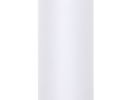 Tiul gładki, czerwony, 0,15 x 9m (1 szt. / 9 mb.)