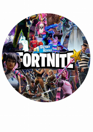 Wydruk jadalny FORTNITE  WZ. I