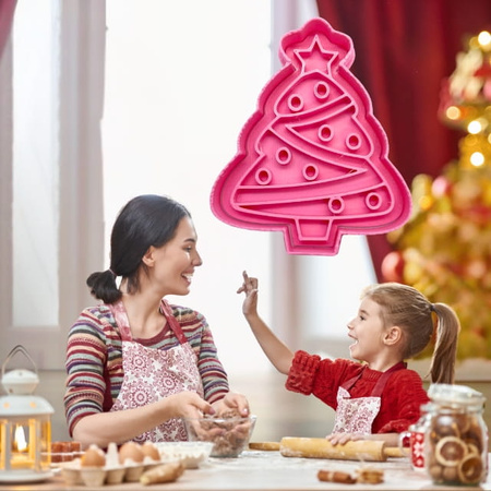 Foremka do tworzenia dekoracji CHOINKA WZ. II