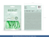 Balony Eco 26cm pastelowe, jasny czerwony (1 op. / 10 szt.)