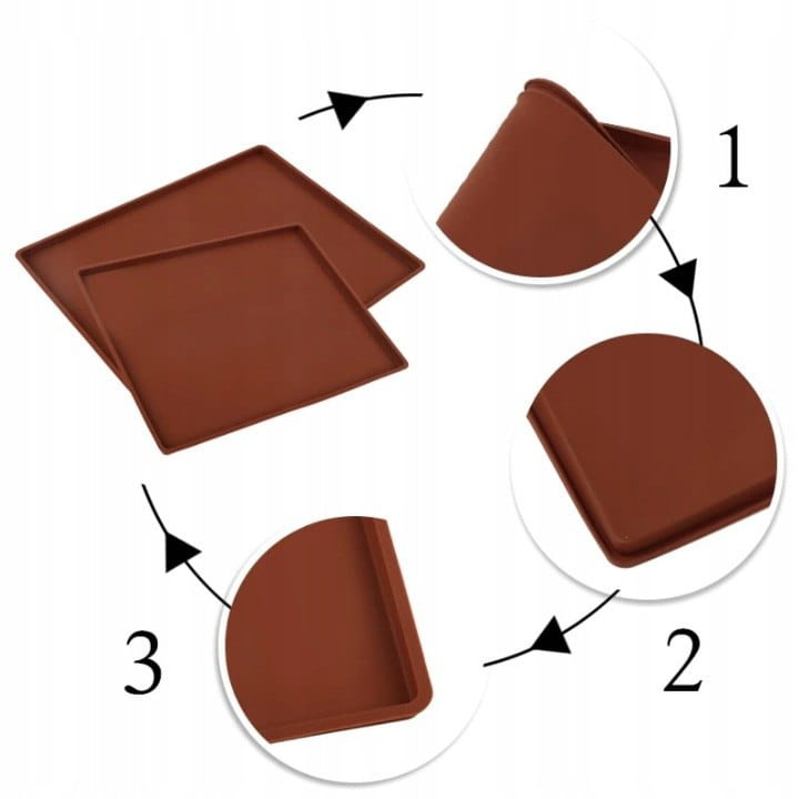 Elastyczna forma silikonowa do łatwego wyjmowania ciasta