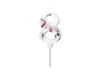 Balon foliowy Cyfra ''3'', 72cm, beż