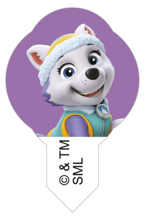 Waflowe dekoracje na muffinki Psi Patrol 12 szt.