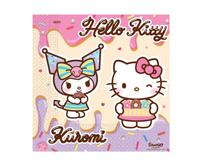 #ZSE Serwetki papierowe Hello Kitty and Kuromi, 33x33 cm, 20 szt.