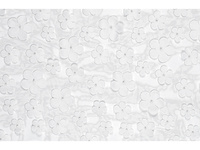 Bieżnik Kwiaty, biały, 26 x 500 cm