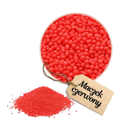 Posypka cukrowa MACZEK CZERWONY 50g KicCake
