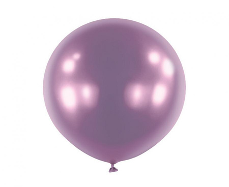 #BL Balon 24" RND Satin Luxe Purple Royal, 4 szt.