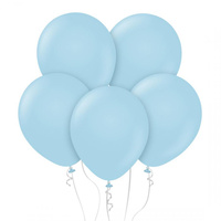 #BL Balony Beauty&Charm, makaronowe, niebieskie 18" / 5 szt.