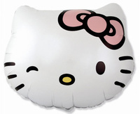 #BFK Balon foliowy 24" FX - Hello Kitty Head (opak. papierowe), pakowany