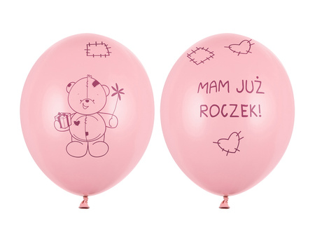 Balony 30cm, IHS, Pastel Pure White (1 op. / 50 szt.)